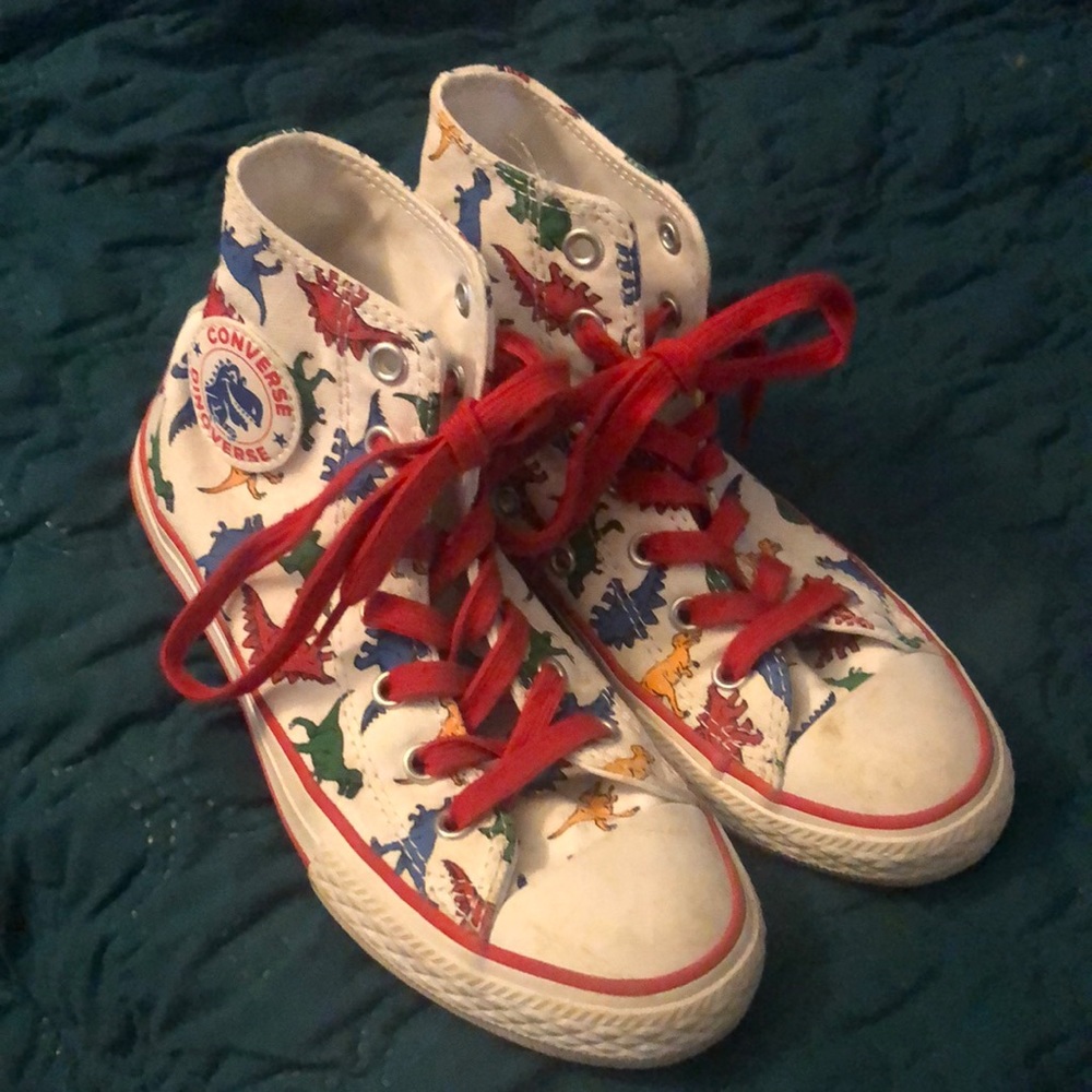 Dinosaur converse